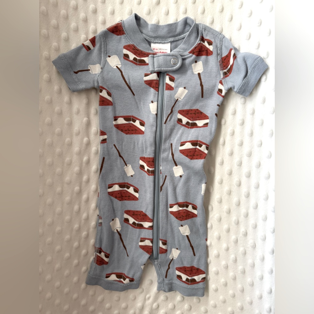 Hanna Andersson shortie s’mores size 3-6 months